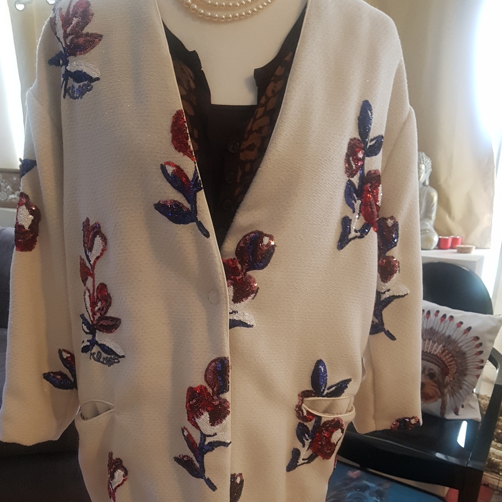 Gorgeous Embellished coat /Jacket